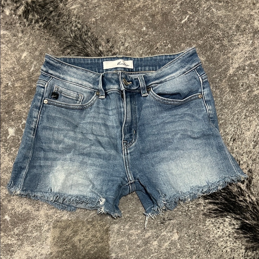 Kancan Denim Blue Women Shorts